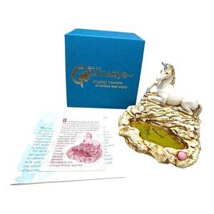 Fairies The Gramarye Unicorn Symbol of Innocence & Purity Trinket Box Jewelry